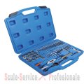 Set extractoare pentru suruburi, filiere si tarozi, M3 - M12, 56 piese (70104)