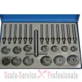 Set freze rectificat scaune supape (1970) | Freze scaune de injectoare | Freze pentru scaune de injectoare