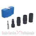 Set tubulare duble impact (Pro Torque -twist) 17 - 19 - 21 mm (7467)
