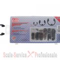 BGS 8039-Trusa 300 inele tip E | Trusa 300 inele siguranta tip-E | Seturi sigurante interior-exterior; E; clipsuri, coliere